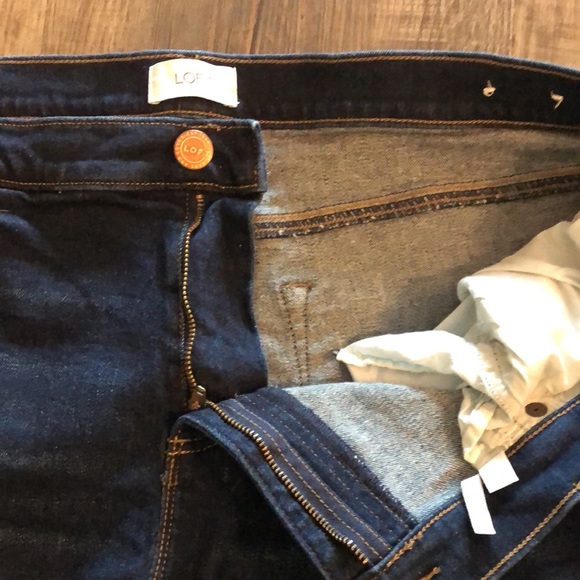 (2) Pairs of Loft Jean Shorts - Picture 7 of 9